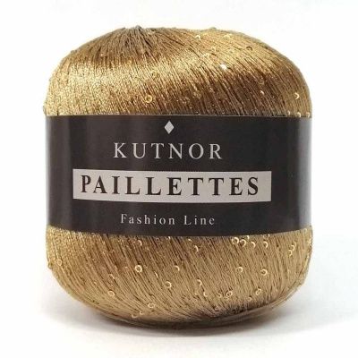 Пряжа KUTNOR Paillettes (134) 100% Полиамид 50гр, 360м