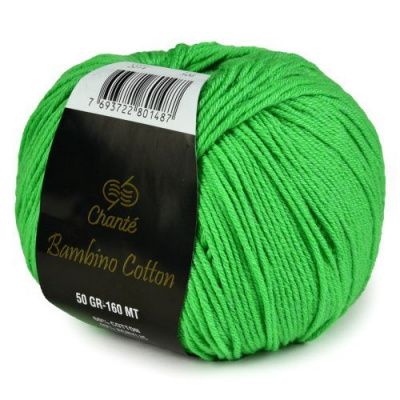 Пряжа Chante Bambino cotton (2014); Состав: 60% Хлопок, 40% Акрил; 50 г / 160 м